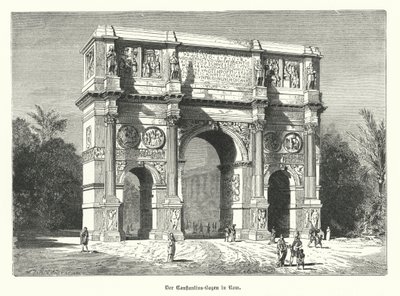 Konstantinbuen, Roma (gravering) av German School