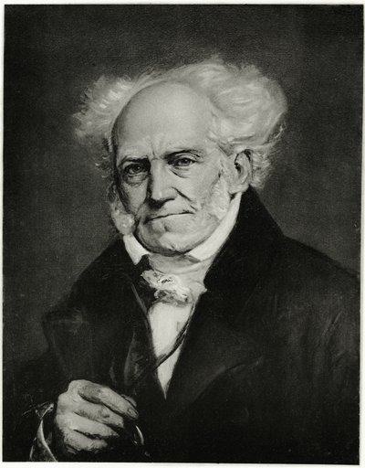 Arthur Schopenhauer, 1884-90 (fototype) av German School