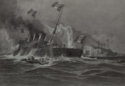 Angrep fra den østerriksk-ungarske marinen på to italienske torpedobåt-ødeleggere av German School