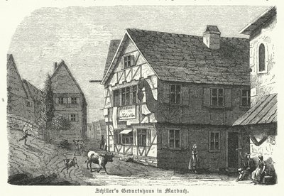 Fødested til den tyske poeten og dramatikeren Friedrich Schiller, Marbach am Neckar av German School