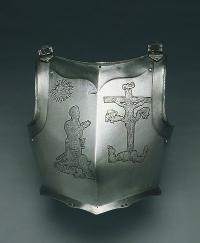 Brystskjold, Nürnberg, ca. 1550 av German School