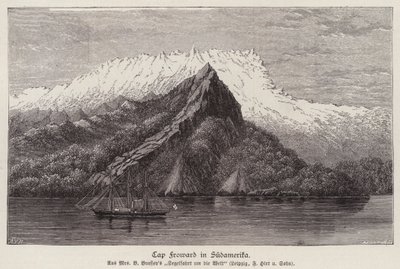 Cape Froward, Chile (gravering) av German School