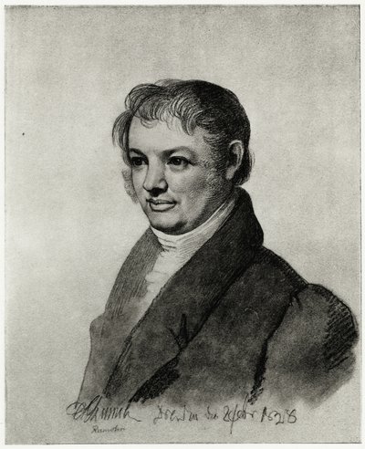 Carl Friedrich von Rumohr, 1884-90 (fototype) av German School