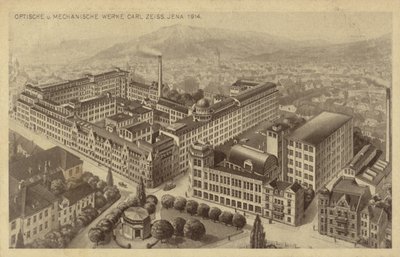 Carl Zeiss-fabrikken, Jena, Tyskland av German School