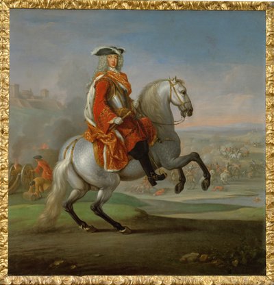 Karl, hertug av Lorraine, general og øverstkommanderende for de keiserlige hærene … (olje på lerret) av German School