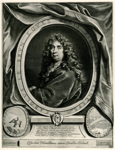 Charles Lebrun av German School