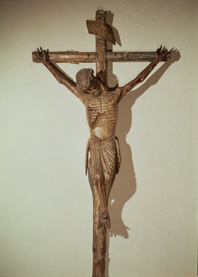 Kristus på korset, kalt Le Devot Christ, 1307 (tre) av German School