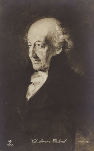Christoph Martin Wieland (1733–1813), tysk poet, forfatter og oversetter (lito) av German School