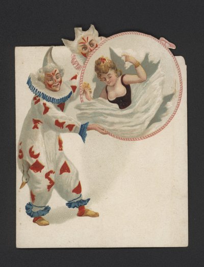 Klovner (chromolitho) av German School