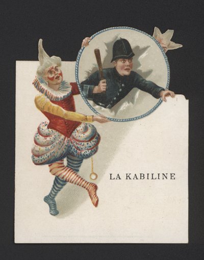 Klovner (chromolitho) av German School