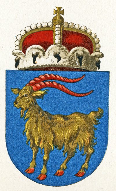 Istrias våpenskjold, ca. 1898 av German School