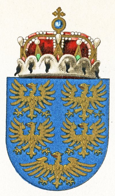 Våpenskjold fra Niederösterreich, ca. 1898 av German School
