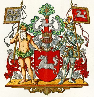 Våpenskjold fra Hannover, ca. 1898 av German School