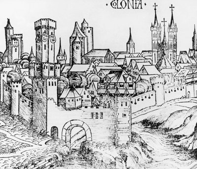 Köln, tresnitt, Tyskland av German School