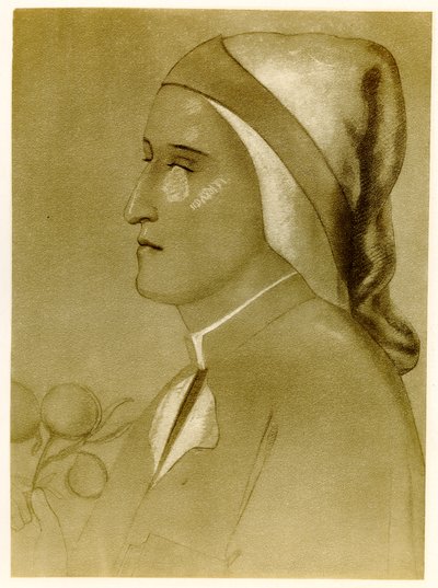Dante Alighieri, 1884-90 (fototype) av German School