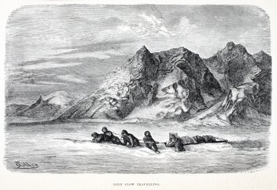 Deep Snow reiser, pub. London 1874 av German School