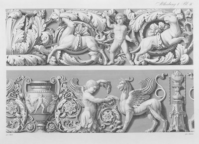 Design for klassiske friser, fra 
