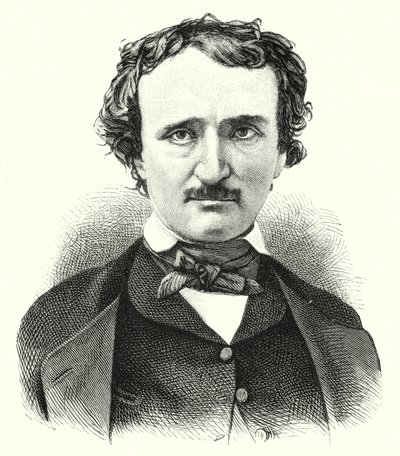 Edgar Allan Poe , amerikansk poet og novelleforfatter av German School