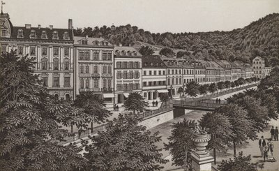 Egerstrasse (litho) av German School