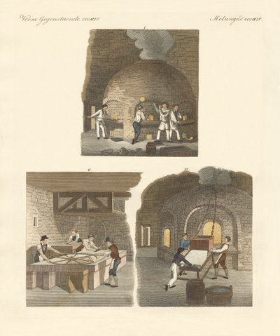 Elephant Castle of Great Khan Kublai (farget gravering) av German School