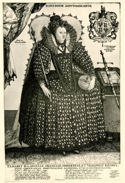 Elizabeth I. av German School