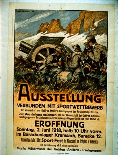 Utstilling for konkurranseidrett, 1918 av German School