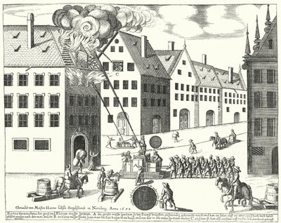 Brannmenn i Nürnberg av German School