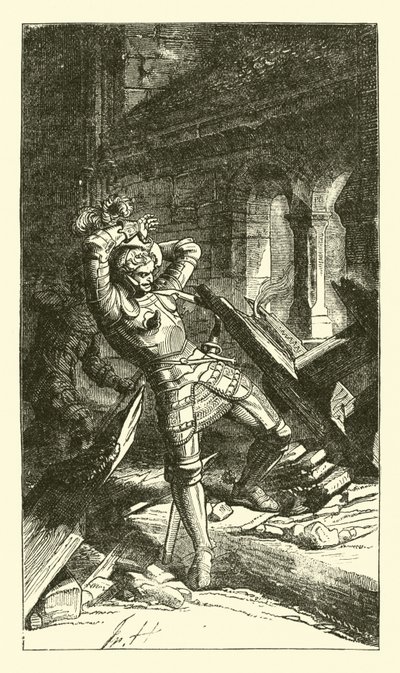 Francis von Sickingen dødelig såret av German School