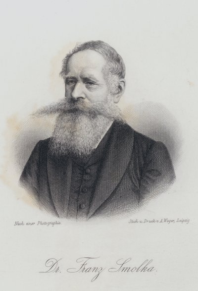 Franciszek Smolka , polsk politiker under østerriksk-ungarsk styre (gravering) av German School