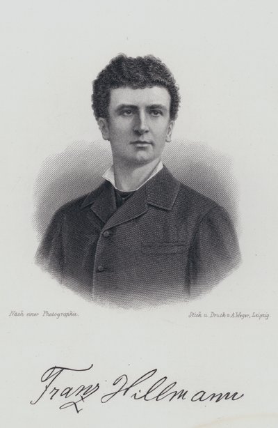 Franz Hillmann (gravering) av German School