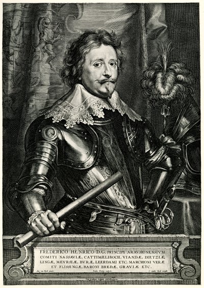 Frederick Henry av Nassau-Orange av German School