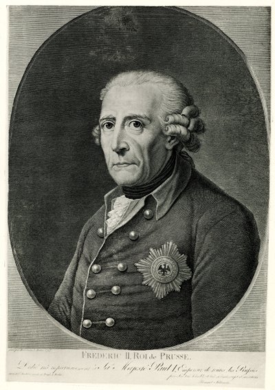 Fredrik II den store av German School