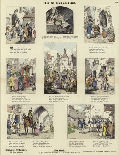 Fra de gode gamle dager av German School
