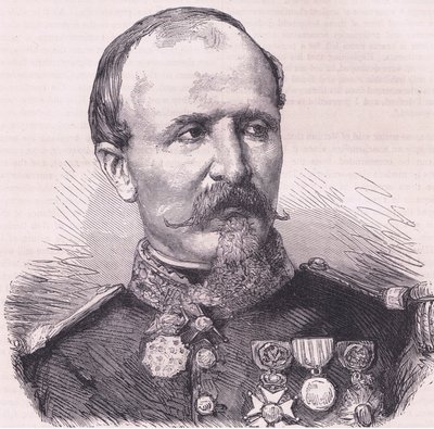 General Chanly, Cassells History of the War between France and Germany utgitt av Cassell and Company Limited, ca. 1890 (litho) av German School
