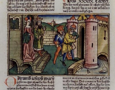 1. Mosebok 39 19-23 Uskyldig Joseph er fengslet, fra 