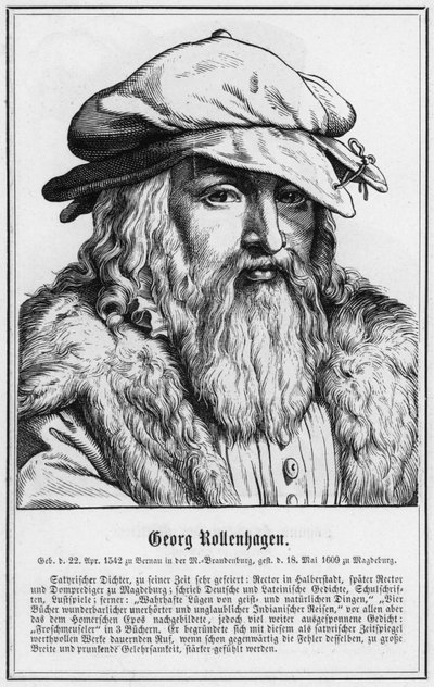 Georg Rollenhagen (gravering) av German School