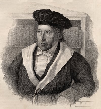 Georg Wilhelm Friedrich Hegel (1770-1831) av German School