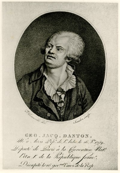 Georges Jacques Danton av German School