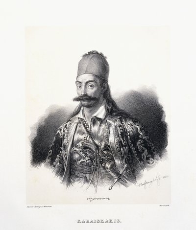 Georgios Karaiskis (gresk helt) av German School