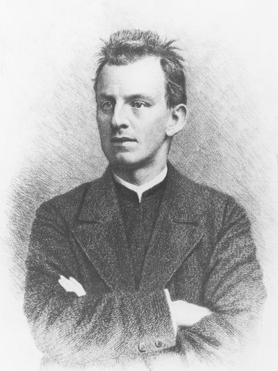 Gerhart Hauptmann (gravering) av German School
