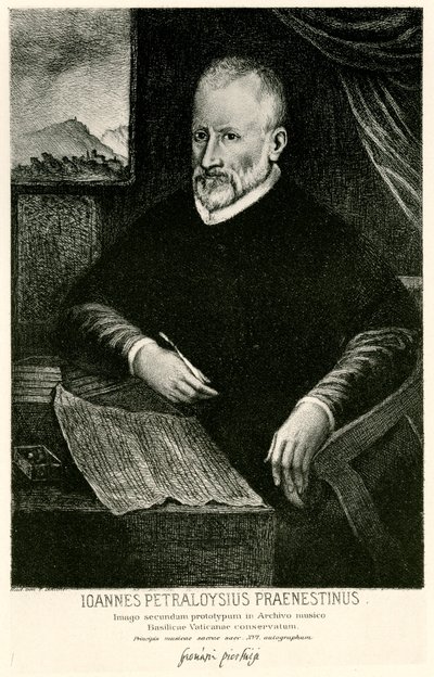 Giovanni Pierluigi fra Palestrina av German School