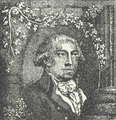 Gottfried August Burger , tysk poet (gravering) av German School