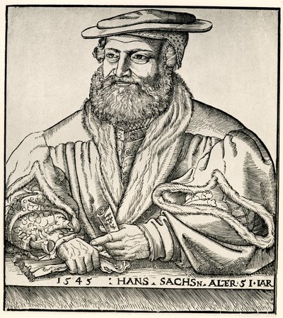 Hans Sachs av German School