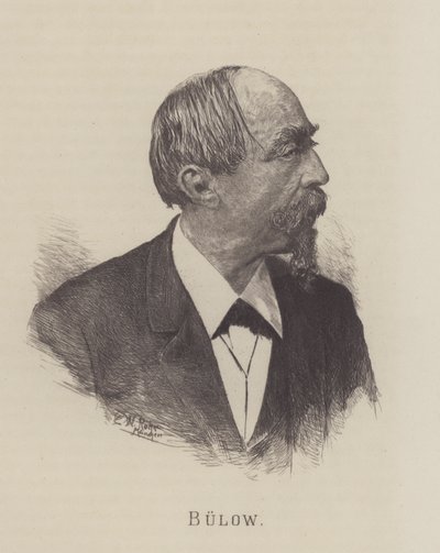 Hans von Bulow, tysk dirigent, pianist og komponist av German School