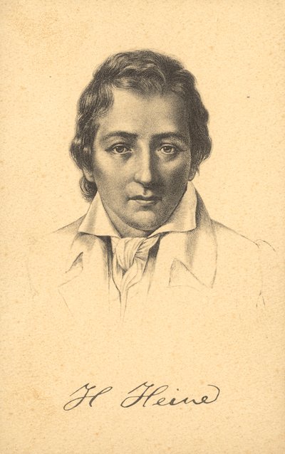 Heinrich Heine (lito) av German School