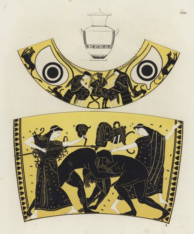 Hercules og Nereus av German School