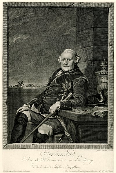 Herzog Ferdinand von Braunschweig av German School