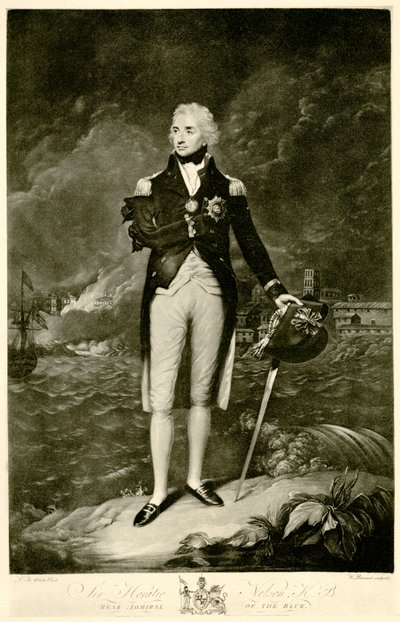 Horatio Lord Nelson, 1884-90 (fototype) av German School
