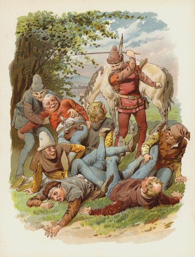 Illustrasjon for Till Eulenspiegel av German School