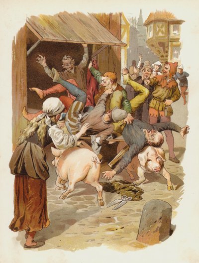 Illustrasjon for Till Eulenspiegel av German School